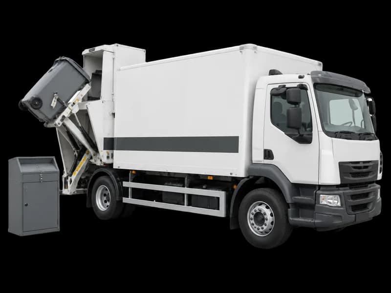 Mobile shredding vehicle