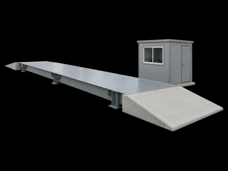Weighbridge with its office