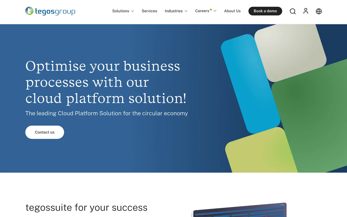 The Tegossuite home page